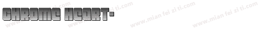 CHROME HEART字体转换